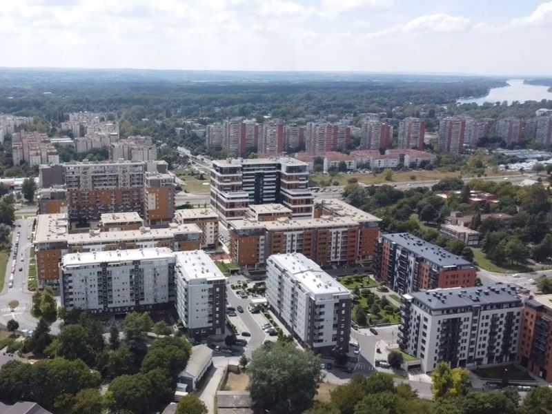 Beogradske zgrade snimljene iz drona