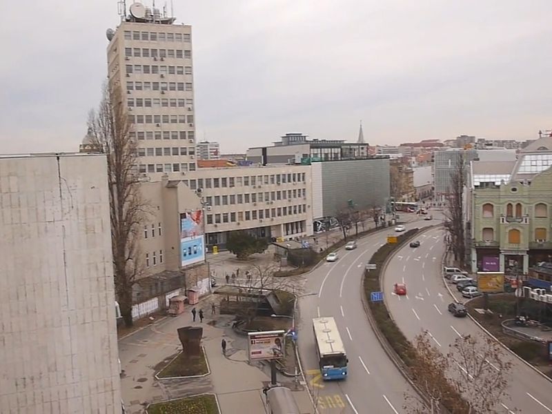 snimak novog sada iz ptičije perspektive